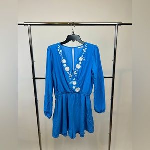 Mi Ami Light Blue Romper